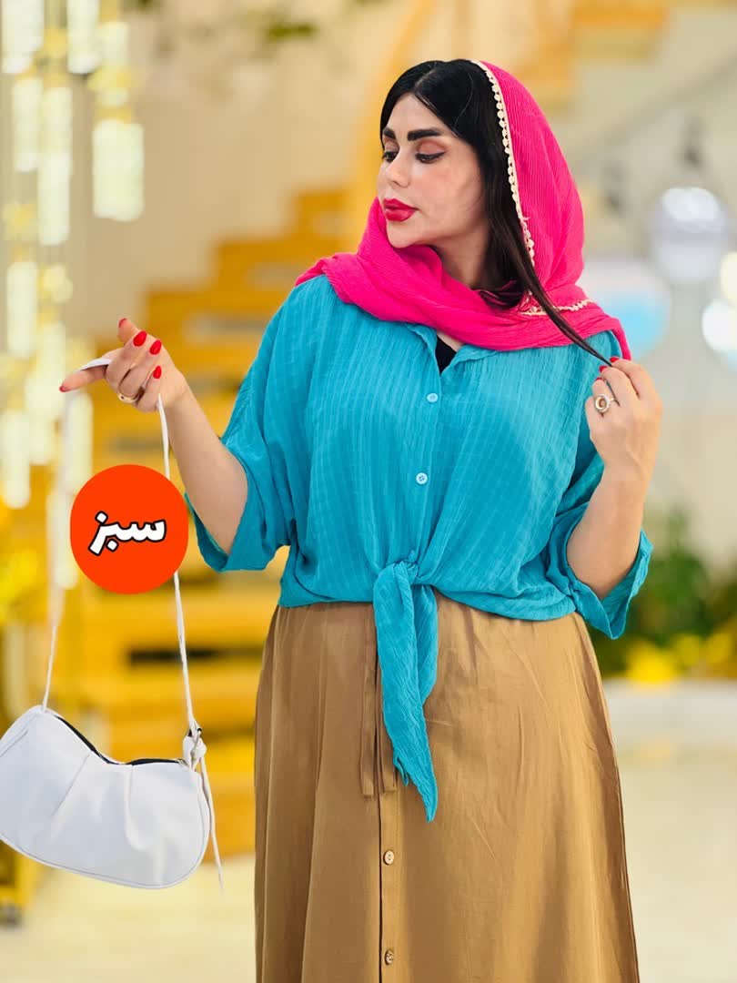 شومیز گره ای سماء 2763